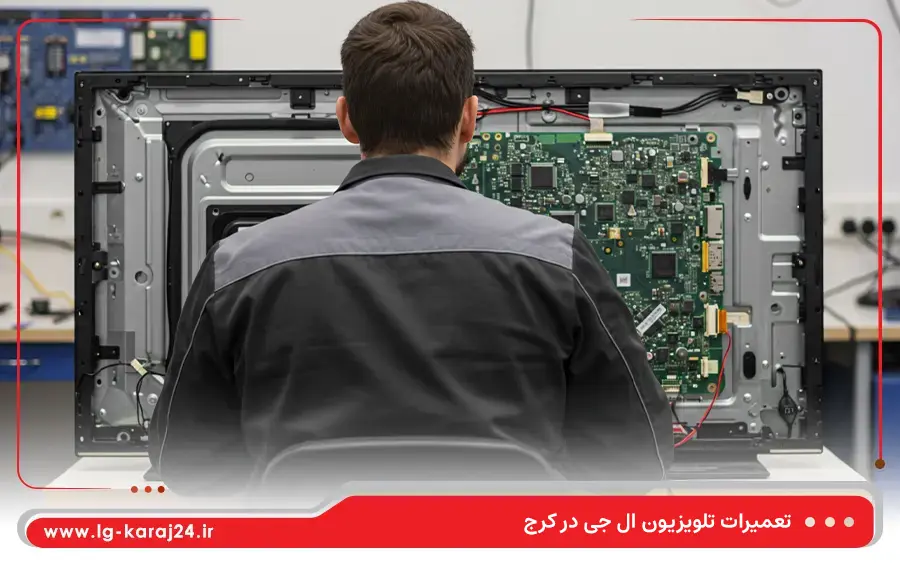 تعمیرات تلویزیون OLED ال جی در کرج