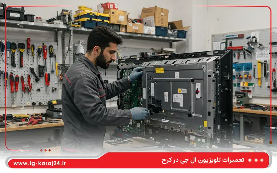 تعمیرات تلویزیون LED ال جی در کرج